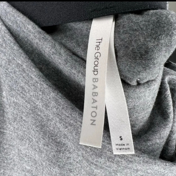 Aritzia Babaton Women's Wool Blend Grey Wrap Skirt Size Small - Picture 5 of 8